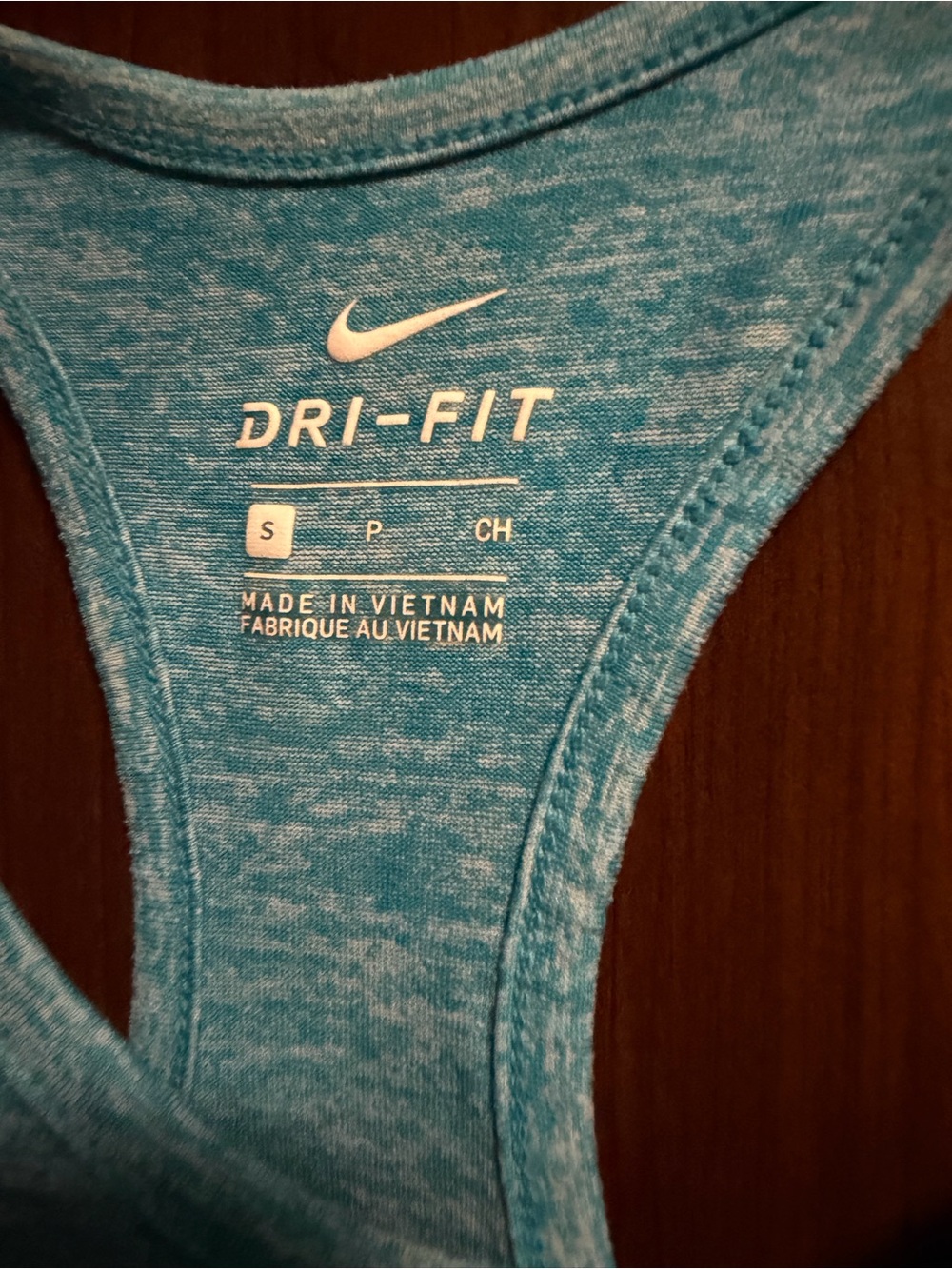 Nike aqua Racerback Dri-FIT Tank Top - Picture 2 of 3